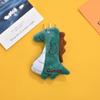 Nuevo muñeco de peluche de algodón bordado con hierba gatera, muñeco de dinosaurio de dibujos animados, broche de horquilla para el pelo, accesorios para hacer uno mismo