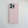 Funda de Teléfono con Patrón de Cuero Romboidal Adecuada para iPhone16Promax Personalidad 15PRO Resistente a Caídas 14 Moderna 13 Color Sólido
