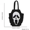 Bolsa de Dulces de Halloween Tela No Tejida Bolsa Tote Tridimensional Decoraciones para Fiesta del Festival de Fantasmas Accesorios para Fotos Ambiente Bolsa de Regalo