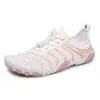 Modelo Nuevo Transfronterizo de Zapatos para Seguir Ríos, Zapatos de Agua Transpirables de Secado Rápido, Zapatos de Playa para Parejas, Zapatos de Fitness, Zapatos para Nadar al Aire Libre, Zapatos de Cinco Dedos