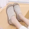 Zapatos de Mujer para Primavera y Otoño, Mocasines Slip-On Populares, Puntera Redonda, Transpirables, Cómodos, Suela Suave, Zapatos Planos de Moda