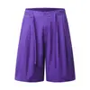 Yidao Vintage 2026 Verano Nuevo Calle Alta Americana Shorts de Playa para Hombre Marca de Tendencia Versátil Sueltos con Cordón Shorts Casuales