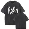 Camiseta Korn Falling Away from Me Vintage Lavada Sk