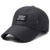 Gorra de Malla Transpirable Nueva Perforada con Diamantes de Secado Rápido Gorra de Béisbol Gorra Deportiva para Exteriores Sombrero Protector Solar para Hombres y Mujeres