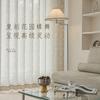 Shaoxing Keqiao Nova Entrada Luxo Jacquard Imitação de Linho Luz de Jardim Transparente Impermeável Sala de Estar Varanda Tela Cortina Produto Acabado
