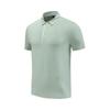 Negócios high-end camisa polo esportes casuais lapela cor sólida Ice Silk respirável equipe de trabalho roupas de manga curta camiseta