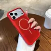 Adecuado para funda de teléfono móvil Apple 17Promax, Funda protectora de color original con succión magnética 16Pro, Funda para iPhone15Pro con tacto de piel