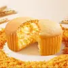 Bolo Chiffon com Fio de Carne Caixa Fechada Loja Oficial Principal Pão de Café da Manhã Café da Manhã Nutritivo e Saudável Lanches Casuais