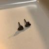 Pendientes de porcelana biológica médica para agujero de oreja, pendientes de cerámica para mujer, inflamación, libres para dormir, pendientes de tachuela para hueso de oreja de hombre