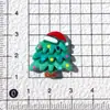 Casa Rosa Navideña de Dibujos Animados Pegamento de Crema Materiales DIY Hechos a Mano Funda Casera para Teléfono Móvil Pasador Joyería Resina Pequeños Accesorios