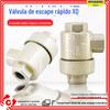 Válvula de escape rápida da série XQ/válvula de controle de fluxo XQ170600 XQ171000 XQ171500 válvula de ventilação