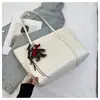 Bolso Transfronterizo Simple y Moderno de Gran Capacidad para Mujer 2026 Nuevo Modelo Bolso Tote para Estudiante Bolso de Hombro Retro para Viajes