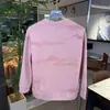 Suéter Informal de Punto con Cuello Redondo Holgado para Hombre, Nuevo de Otoño, Tie-Dye con Efecto Hielo, Camiseta Versátil y a la Moda de Manga Larga