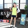 Ropa Infantil Verano Nueva t Niñas Deportiva Secado Rápido Ropa Niños Camiseta de Manga Corta Conjunto de Dos Piezas Tallas Mediana y Grande Conjunto de Ropa de Yoga para Niños