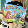Casa de juegos para niños simulación de cocina comida juguetes de cocina niños y niñas agencia de intercambio de puntos inscripción caja de regalo traje