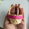 Cestas de Paja para Comercio Exterior Transfronterizo, Mini Accesorios y Adornos Tejidos a Mano Puros, Artículos Multifuncionales para Decoración del Hogar