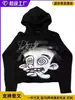 Sudadera con capucha para hombre Y2K Harajuku Hip Hop Estampado Gráfico de Dibujos Animados Pullover Moda Casual Holgada Sudaderas Hombre