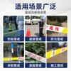 Línea de Advertencia Lansheng Cinturón de Aislamiento de Seguridad Cinturón de Advertencia Cable de Línea Policial Telescópico Cuerda de Construcción de Lona Gruesa Reflectante