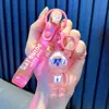 Lindo llavero colgante de muñeca de cristal llavero de coche regalo para estudiante muñeca de pareja máquina de muñecas regalo pequeño venta al por mayor