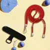 Cordón para Teléfono Móvil de 6 mm Se Puede Usar en Diagonal a Través de la Cuerda, Cordón Anti-Pérdida, Teléfono Móvil se Puede Llevar en la Espalda, Cuerda Larga Trenzada, Cordón para Hombro de Teléfono Móvil, Cadena para Teléfono Móvil
