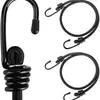 Cuerda Elástica para Equipaje con Gancho para Maletero de Bicicleta de 6 mm Correa Elástica para Carga de Motocicleta Correa Elástica para Motocicleta