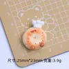Brinquedo de Comida Fofo Chef Bun Desenho Animado Acessórios de Joias DIY Cola de Chantilly Resina Pequenos Acessórios Pacote de Material para Presilha de Cabelo