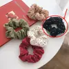 Scrunchie de Rabo de Cavalo Baixo Estilo Coreano com Toque de Luxo, Prendedor de Cabelo Urso Extra Grande para Mulheres, Material de Tecido, Alta Elasticidade, Suave com o Cabelo