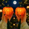 2026 Nuevo Modelo Festival de Medio Otoño Linterna de Caqui Colgante Linterna Brillante de Mano para Niños Adorno Decorativo de Atmósfera de Planta Verde