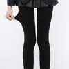 Medias Negras Estéticas Gruesas de Primavera y Verano, Leggings Versátiles Negros de Terciopelo Anti-enganche Estilo Jk, Medias de Algodón con Efecto Pierna Desnuda de Otoño e Invierno