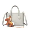 Bolso de Cubo Sencillo y Elegante para Mujer, Nuevo Modelo Primavera/Verano 2026, Bandolera/Cruzado, Colgante de Moda, Bolso de Mano Casual