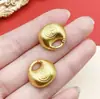 Producto popular: Accesorios bañados en oro de estilo antiguo, "Fortuna Diaria y Tesoro" colgante bañado en oro accesorios para joyería DIY