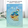 Ímãs de geladeira Rizhao com fontes metálicas, lembranças de viagem, produtos culturais e criativos da moda, presentes no atacado