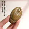 Sándalo Verde Natural Tallado Pinza de Cangrejo Mango Pieza Adorno Escritorio Oficina Madera Maciza Sin Pintar Mascota de Té Decoración Coche