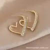 @Oferta Especial@ Brincos Coreanos em Formato de Coração para Mulheres, Novo Tendência 2025 Design Simples de Luxo de Nicho