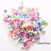 50g Corazón de Rosa Acrílico Forma de Mariposa Cuentas Sueltas Suministros para Cuentas Adecuado para Accesorios Hechos a Mano DIY Pulseras