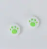 Adecuado para Tapas de Joystick de Controladores de Switch, Cubiertas de Joystick de Garra de Gato, Tapas de Botones Joycon, Cubiertas de Silicona de Garra de Gato para Controladores de Switch