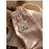 Aire acondicionado andante~Pantalones de lino Tencel, finos, transpirables, holgados, casuales, de pierna recta, cropped de pierna ancha, estilo abuela para mujer, verano