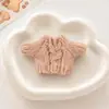 Ropa para Muñecas de 10 cm al por Mayor Ropa Tejida Atuendos Creativos Suéter Accesorios para Muñecas Muñeca de Algodón Ropa Pequeña para Muñecas