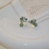 Pendientes de lazo diseño de verano pendientes nicho pendientes de plata de ley para mujer sin perforar clip para oreja tipo espiral de mosquito pendientes lindos