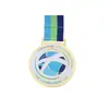 Medalha de Metal Criativa Corrida de Maratona Medalha Comemorativa Logotipo da Empresa Medalha Personalizada Liga de Metal Lembrança Latão