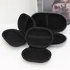 Bolsa de cosméticos para auriculares de EVA Bolsa ovalada para auriculares Caja de almacenamiento para auriculares Bluetooth Caja de embalaje para cargador y cable de datos