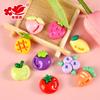 Accesorios de resina para comer y jugar con frutas artificiales, hechos a mano, funda para teléfono móvil, pegatina para refrigerador, cuerda para el cabello, adhesivo, crema, pegamento, accesorios