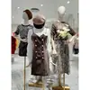 Modelo Rack Loja de Roupas Molde Adereços Vitrine Feminina Boneca Meio Corpo Rack de Exibição de Mesa Corpo Inteiro Rack de Molde de Casamento