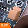 Bolsa de Almacenamiento para Salida de Aire de Coche Caja de Almacenamiento para Teléfono Móvil de Coche Bolsillo de Almacenamiento de Cuero para Coche Bolsa Colgante para Salida de Aire Acondicionado