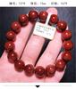 Pulseira de Cristal para Cabelo Vermelho Natural para Homens e Mulheres Pulseira de Casal Cabelo Denso Vermelho Marrom Cabelo Completo Cor de Cristal Vermelho Cristal de Cabelo