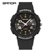 Reloj de Cuarzo Explosivo para Estudiantes Marca Sanda Moda Joker Simple Luminoso Especial para Examen