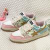 Xiaolangte En Stock Diseño de Estrella Zapatos de Helado para Mujer Estilo Primavera Estudiante Casual Transpirables de Caña Baja Cómodos Sneakers de Nicho