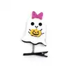 Accesorios para el Cabello con Atmósfera de Halloween Aro para el Cabello con Red de Moño de Calabaza Divertido para Mujeres Niños Diadema Nueva 2026 Tocado