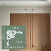 Línea de PU Línea de estuco imitación francesa Borde de pared de fondo de TV Tira decorativa Línea de modelado Flor de esquina de techo europea