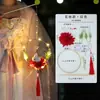 Linternas de Conejo Brillantes del Festival de Medio Otoño, Linternas de Estilo Tradicional, Linternas de Palacio Portátiles para Niños, Accesorios para Fotos de Hanfu, Linternas Realistas